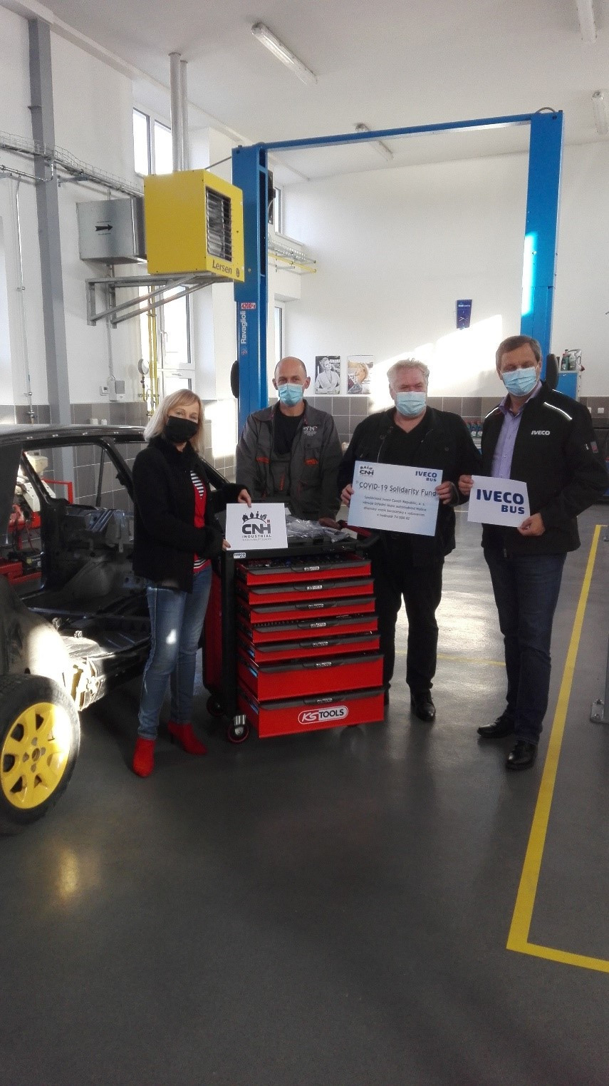 Spolupráce školy a výrobního závodu Iveco Czech Republic, a.s. Vysoké Mýto