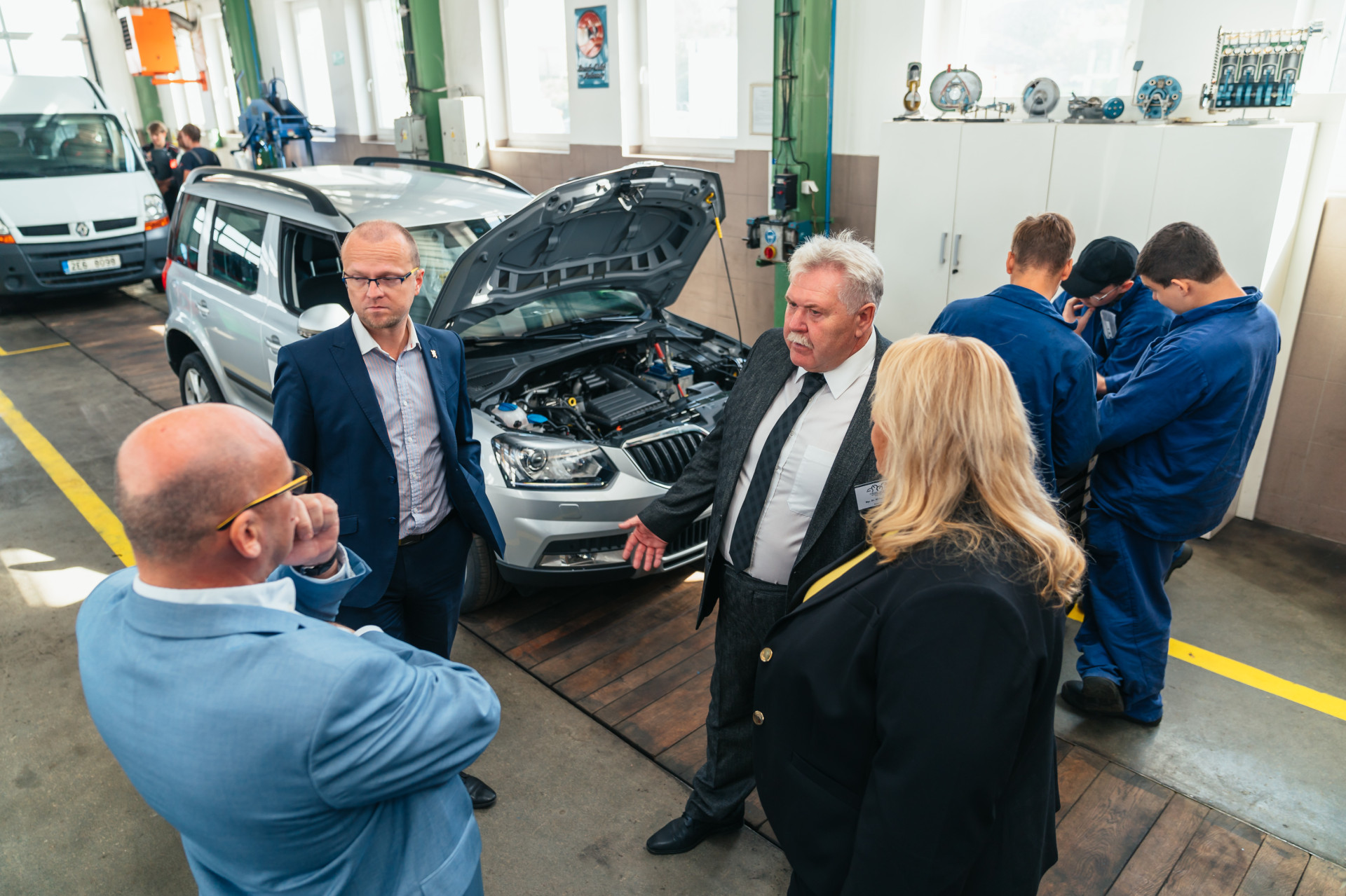 Slavnostní otevření nově zrekonstruovaných dílen a učeben