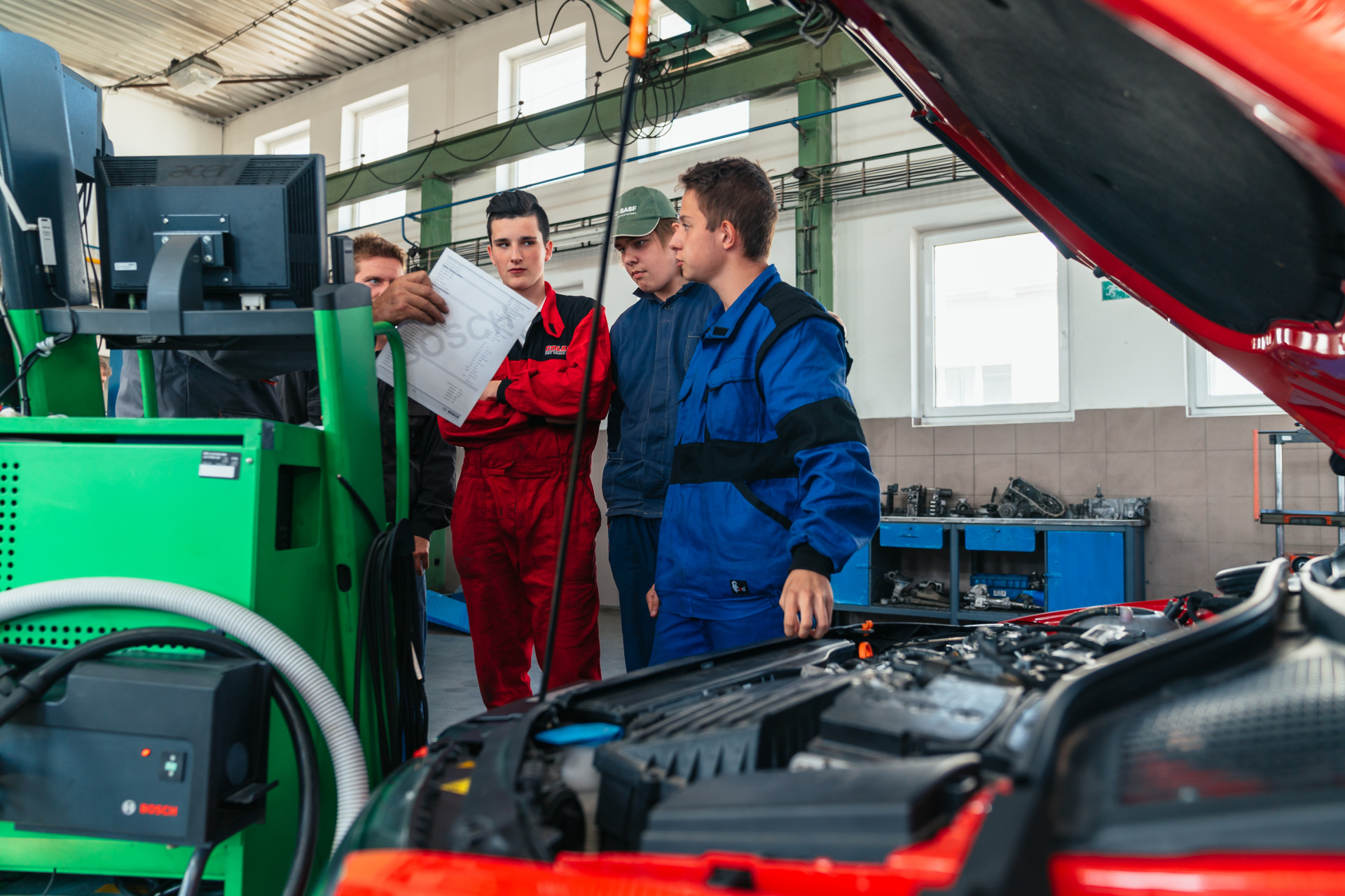 Slavnostní otevření nově zrekonstruovaných dílen a učeben