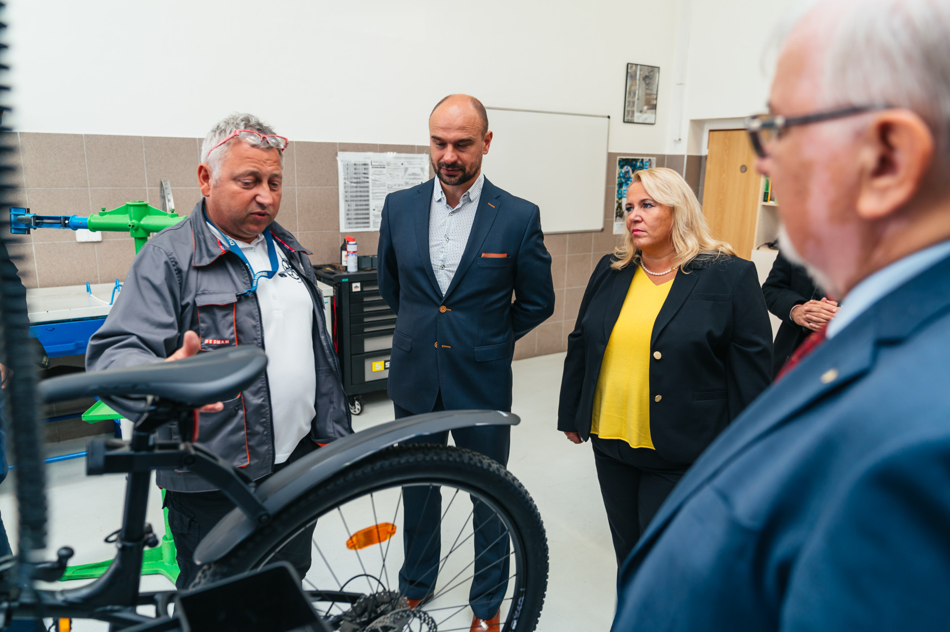 Slavnostní otevření nově zrekonstruovaných dílen a učeben