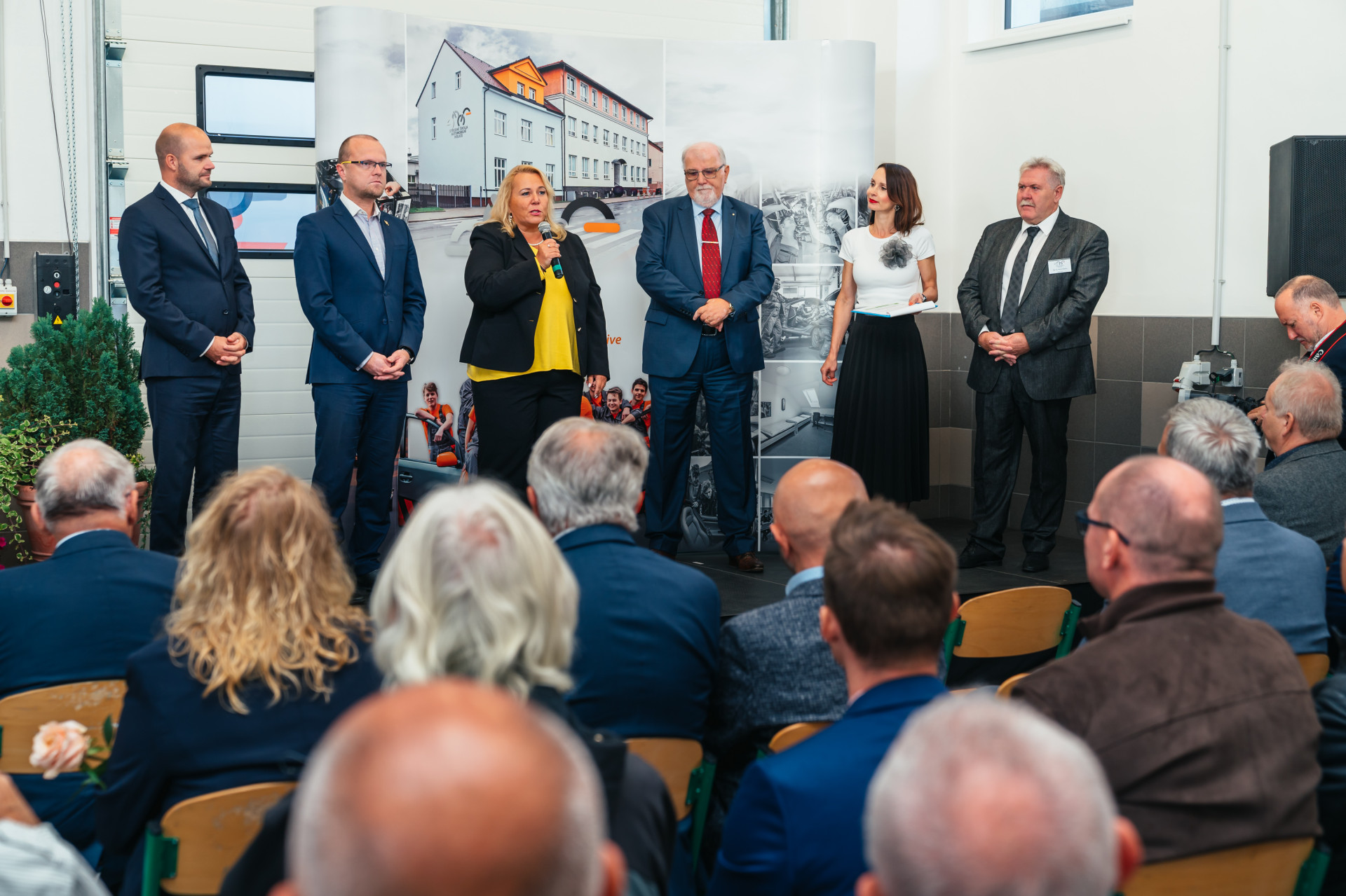 Slavnostní otevření nově zrekonstruovaných dílen a učeben