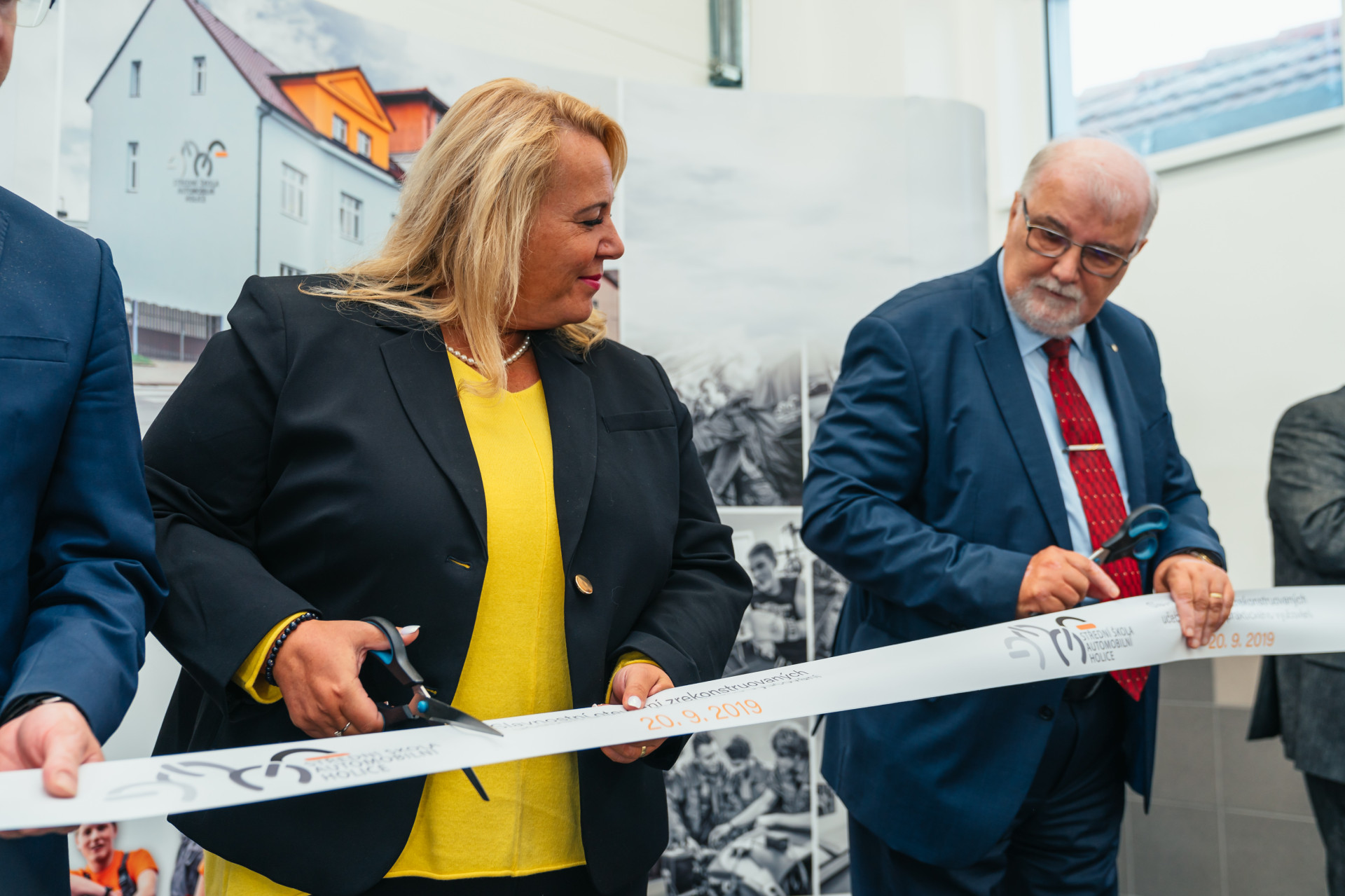 Slavnostní otevření nově zrekonstruovaných dílen a učeben