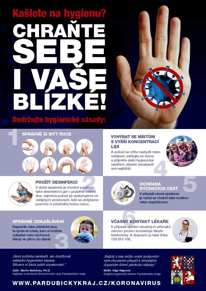 Koronavirus - důležité informace 